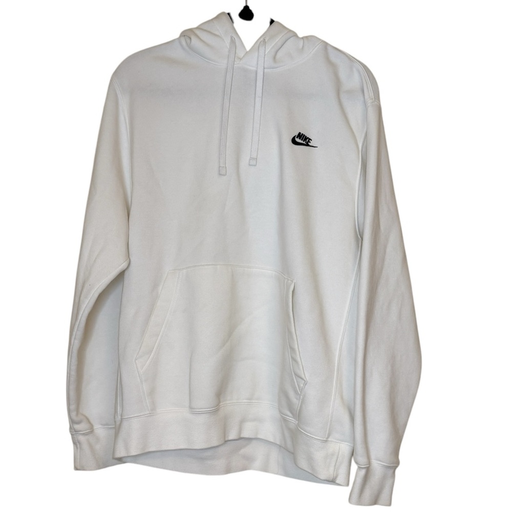 Nike Pullover Hoodie White Size L